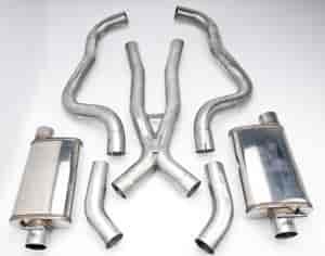 MuscleMaxx Dual Exhaust Kit 1967-69 SBC Camaro