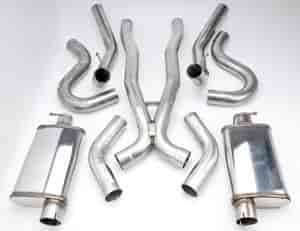 MuscleMaxx Dual Exhaust Kit 1968-72 SBC Chevelle