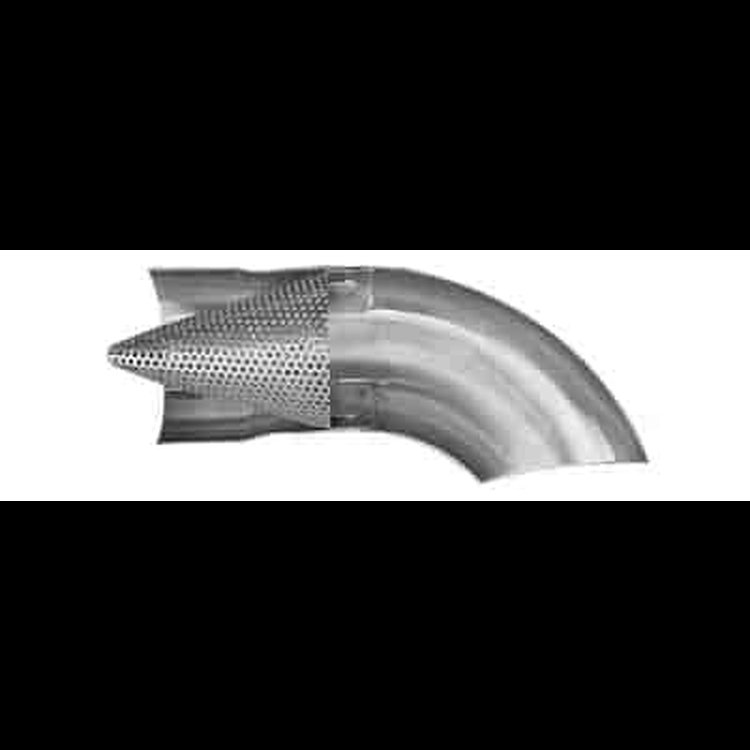 3.5" Dia. Turndown with Cone Insert
