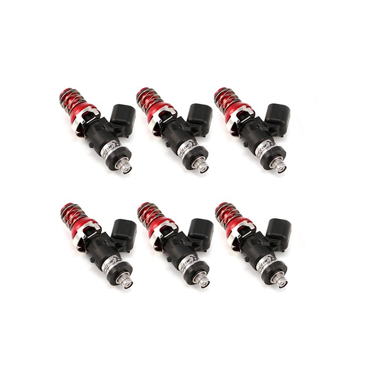 1050.48.11.D.6 1050cc Fuel Injector Set, 48 mm Length, Mach Top to 11 mm, Denso Low Cushion