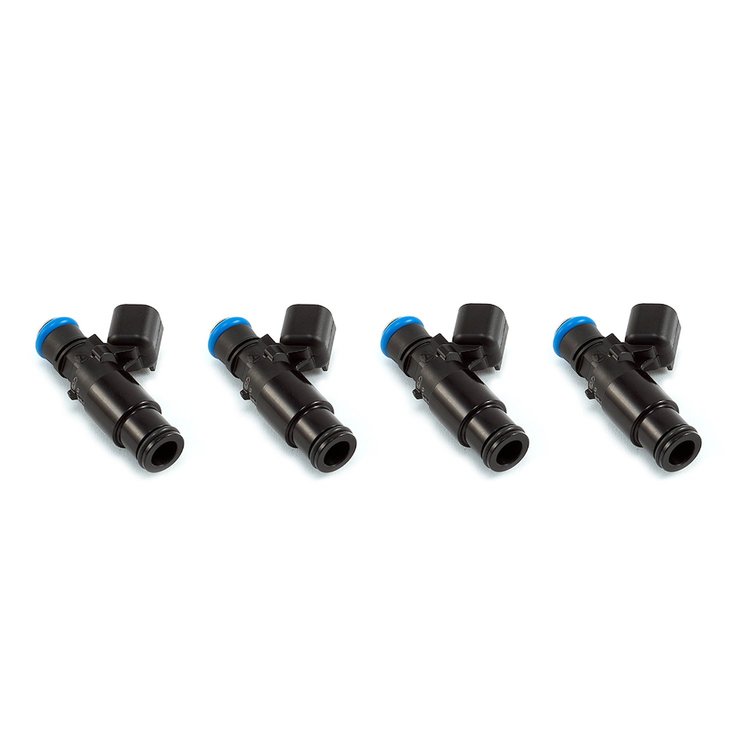 1050.48.14.14B.4 1050cc Fuel Injector Set, 14 mm (Grey) Adaptor Bottom