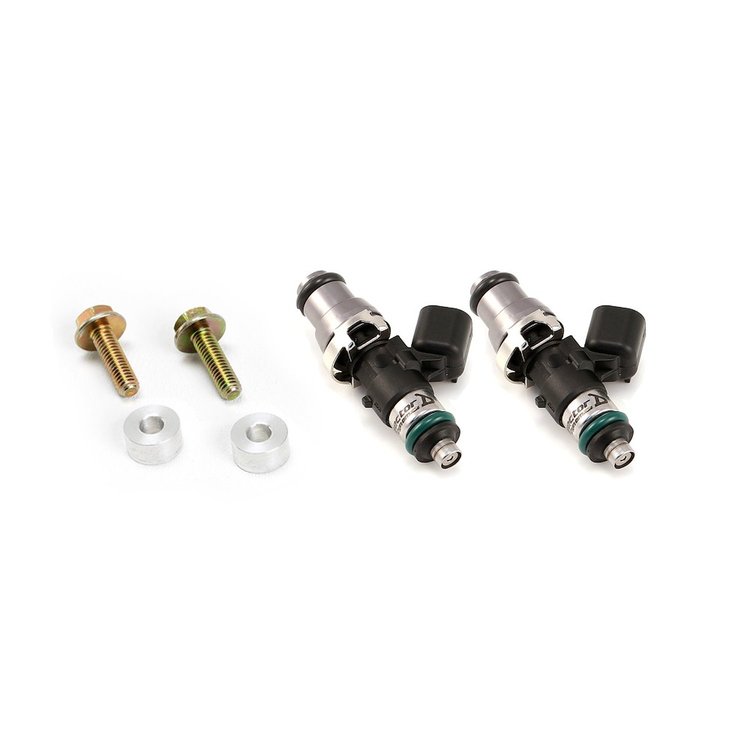 1700.16.01.48.14.2 1700cc Fuel Injector Set, Polaris RZR, 14 mm Grey Adapter Top