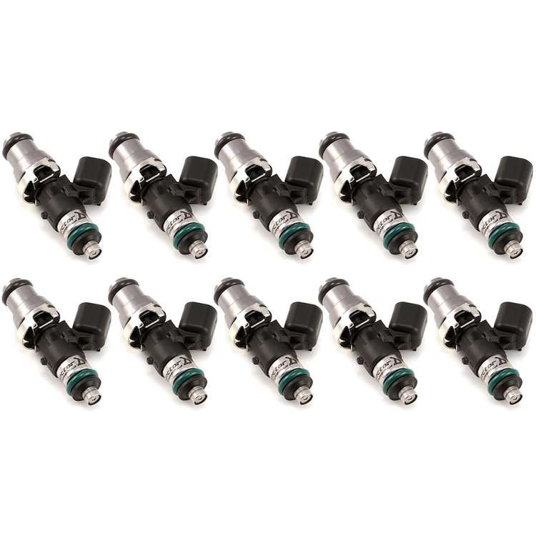 1700.48.14.14.10 1700cc Fuel Injector Set, 48 mm Length, 14 mm Top, 14 mm Lower O-Ring