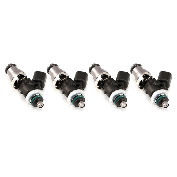1700.48.14.R35.4 1700cc Fuel Injector Set, 48 mm Length-, 14 mm Top, 14 mm Low O-Ring (R35 Low Spacer)