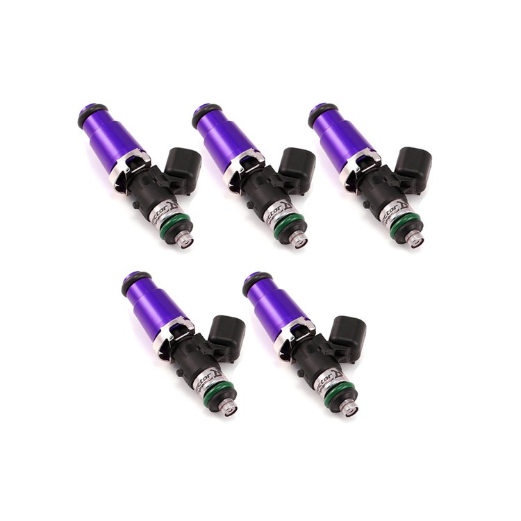 1700.60.14.14.5 1700cc Fuel Injector Set, 60 mm Length, 14 mm Purple Top, 14 mm Lower O-Ring