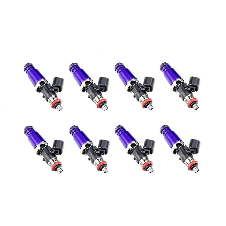 1700.60.14.15.8 1700cc Fuel Injector Set, 60 mm Length, 14 mm Purple Top, 15 mm Lower O-Ring