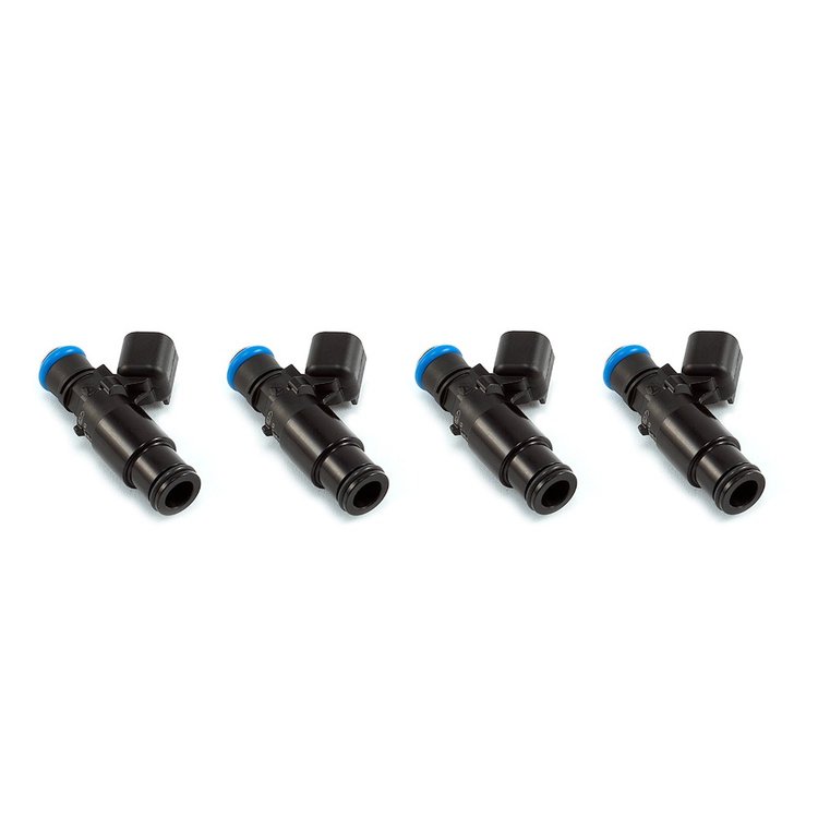 2600.48.14.14B.4 2600cc Fuel Injector Set, 48 mm Length, 14 mm Top, 14 mm Bottom Adapter