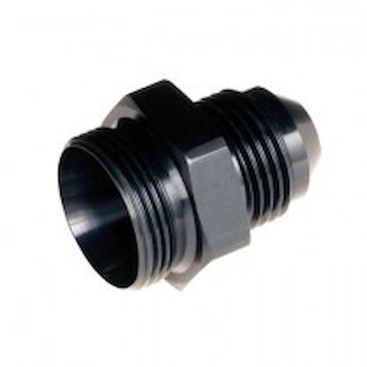 920-08-08-2 Inlet or Outlet Adaptor for F750 Fuel Filter 8AN Male, Black