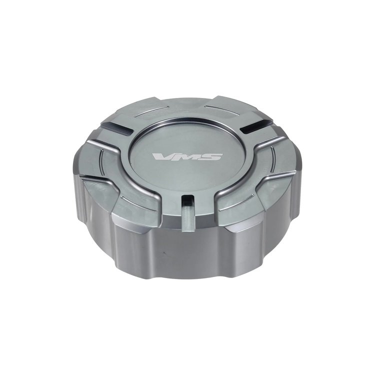 CDK004GM Billet Brake Fluid Cap Cover Fits Select Chevy Corvette Stingray LT2, Z06 Engines [Gun Metal]