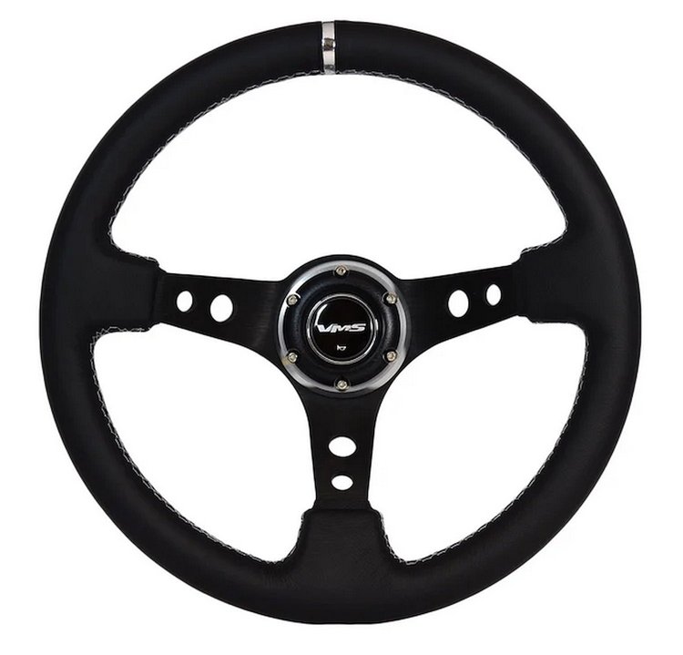 SW001S Pilotta Deep Dish Steering Wheel [Silver]