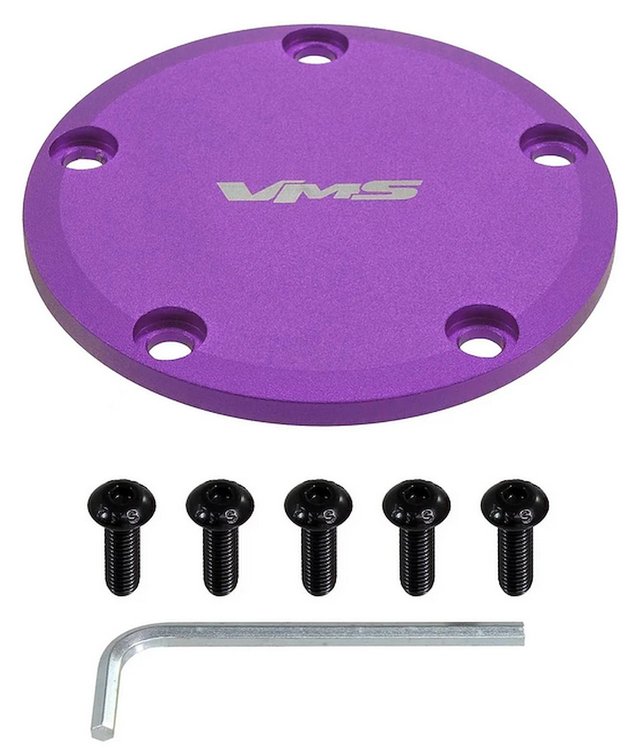 SW650PR Horn Delete Plate Kit for VMS Racing Steering Wheels 5 Bolt Hubs