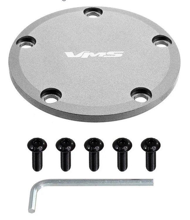SW650SL Horn Delete Plate Kit for VMS Racing Steering Wheels 5 Bolt Hubs