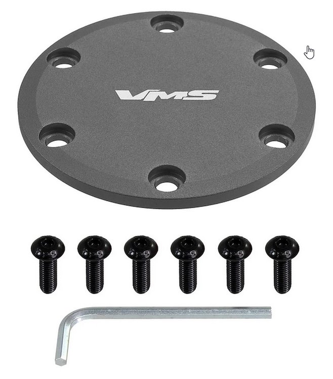 SW750GM Horn Delete Plate Kit for VMS Racing Steering Wheels 6 Bolt Hubs