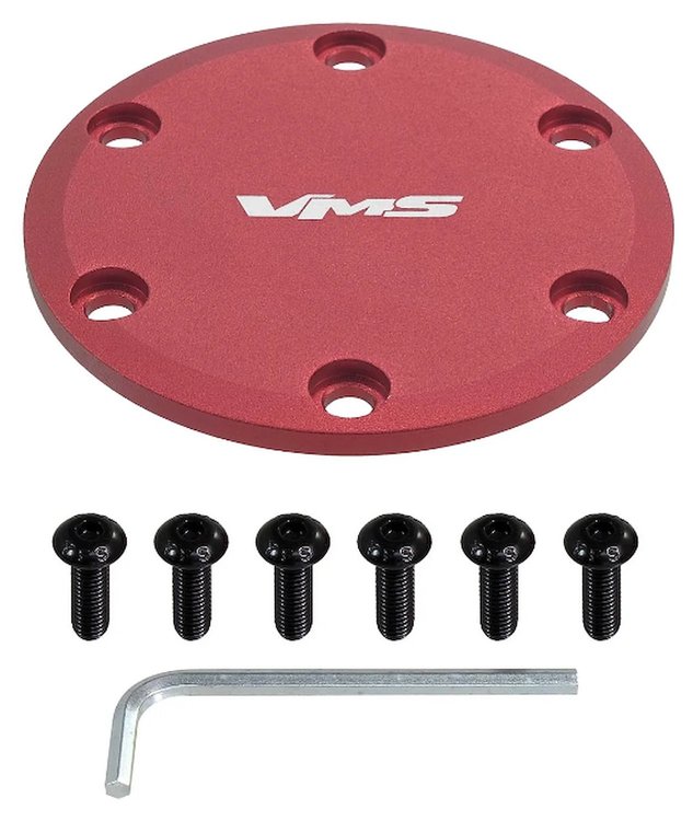 SW750RD Horn Delete Plate Kit for VMS Racing Steering Wheels 6 Bolt Hubs