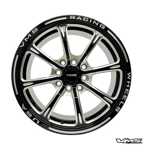 Jayhawk Wheel, 15x7, 4x100/108, Black Milling, Fits Select Honda Civic, CRX, Acura Integra