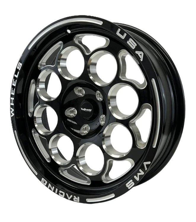 VWMO039 Modulo Wheel, Size: 18" x 5", Bolt Pattern: 5 x 115 mm [Finish: Gloss Black Milled]