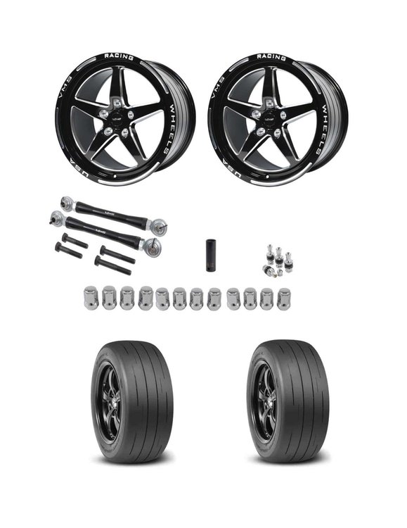 VWST031K1 V-Star Rear Drag Pack Kit for Dodge Charger, Challenger [ Size: 17 in. x 10 in.]