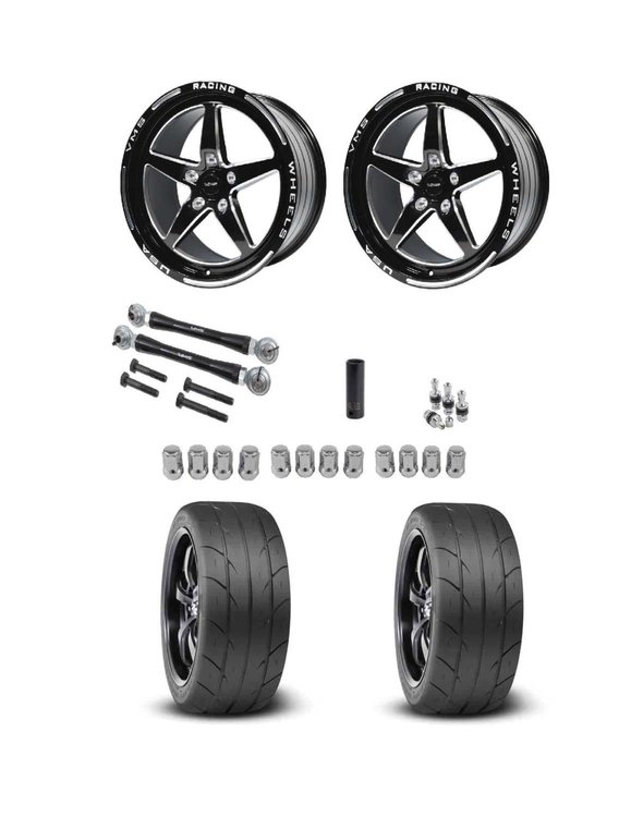 VWST031K2 V-Star Rear Drag Pack Kit for Dodge Charger, Challenger [ Size: 17 in. x 10 in.]