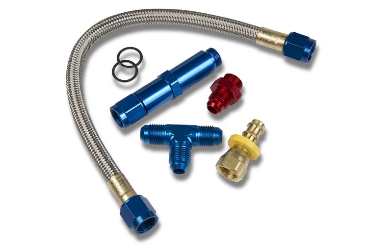 Small Flange-Style Inlet Kit -6AN