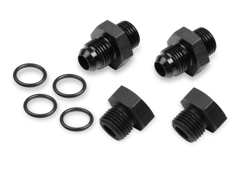 Fuel Pressure Regulator Fittings Single Carb