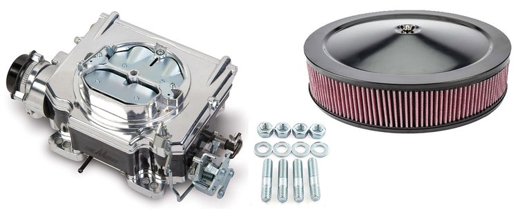 625 cfm Street Demon Carburetor Kit - Polymer Finish