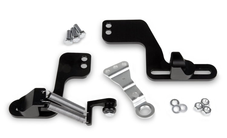 Street Demon Throttle Cable Bracket Kit Billet Aluminum