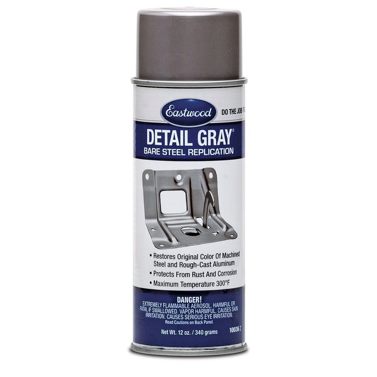 10036Z Detail Gray Paint Aerosol, 12 oz.