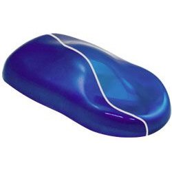 1008950LBS HotCoat Powder Coat, Translucent Blue, 50 lb.
