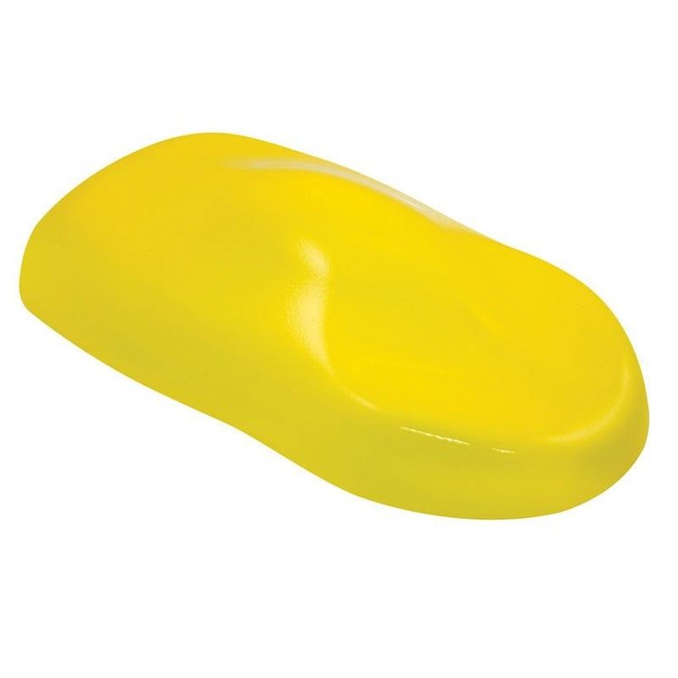 10096LB HotCoat Powder Coat, Bright Yellow, 1 lb..