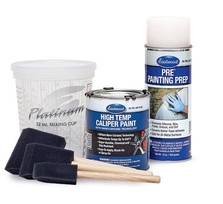 11839ZA Ceramic Caliper Paint, 16 oz., Black