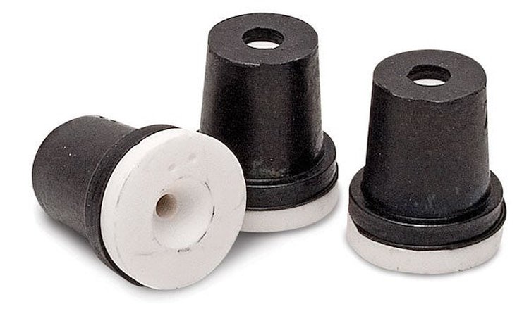 12111 Ceramic/Rubber Blast Nozzle, 2.5 mm ID, Set of 3