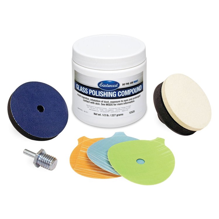 12526 Glass Polishing Kit, For Deep Scratches