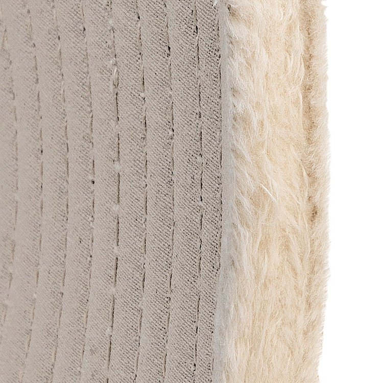 13038 Buff Wheel, 10 in. Spiral 3/4 in. Hole