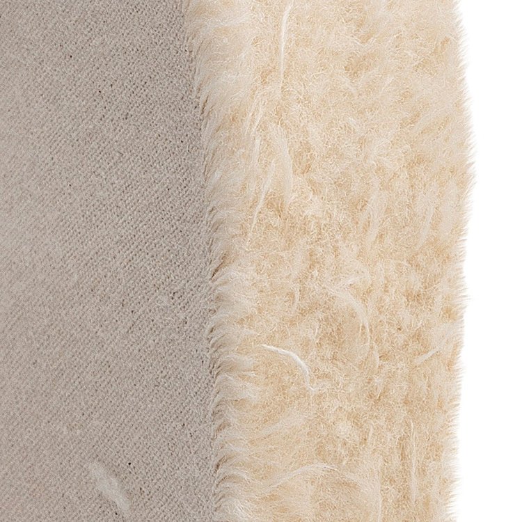 13044 Loose Cotton Buff Wheel, 1/2 in. Thick, 8 in. x 1/2 in.