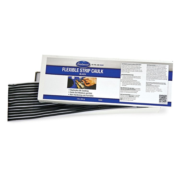 13524 Flexible Strip Caulk , Black, 2 lbs.