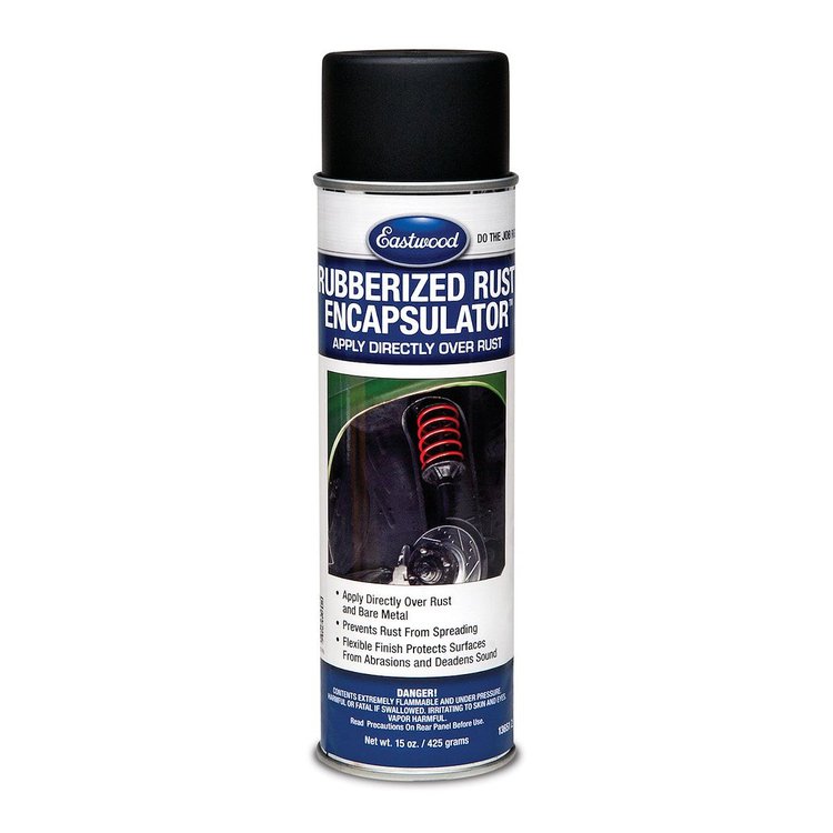 13651Z Rubberized Rust Encapsulator Black Aerosol, 15 oz.