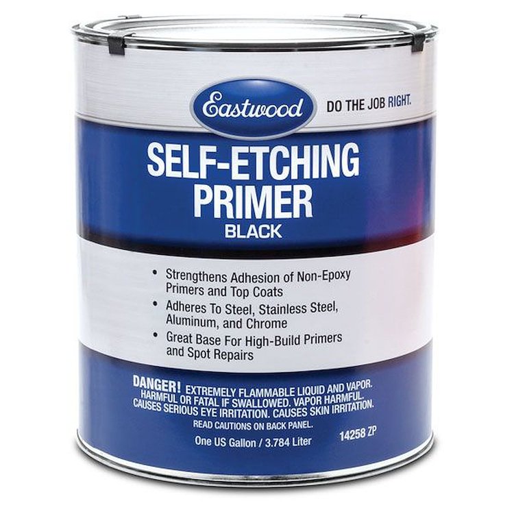 14258ZP Self Etching Primer, Black, 1-Gallon