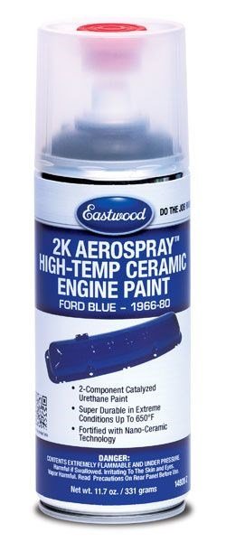 14928Z 2K AeroSpray High-Temp Engine Paint, Ford Blue