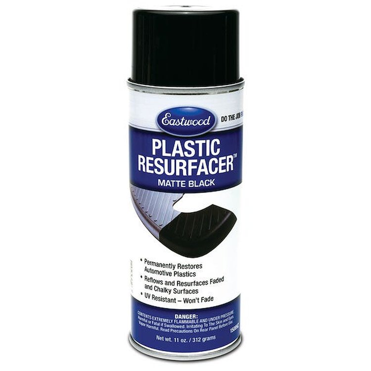 15089Z Plastic Resurfacer Matte Black Aerosol