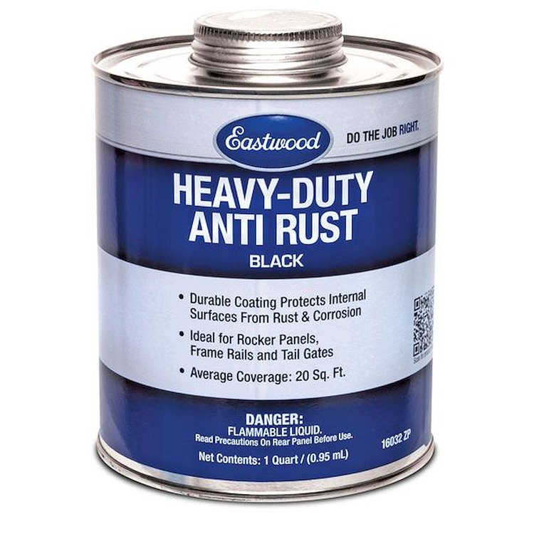16032ZP Heavy-Duty Anti-Rust, Black, Quart