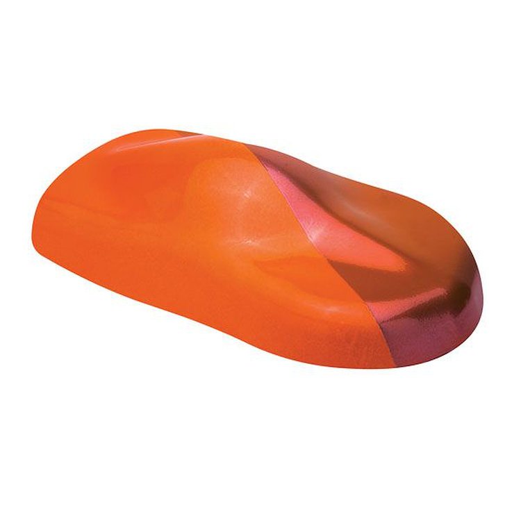 16057LB HotCoat Powder Coat, Atomic Orange, 1 lb..