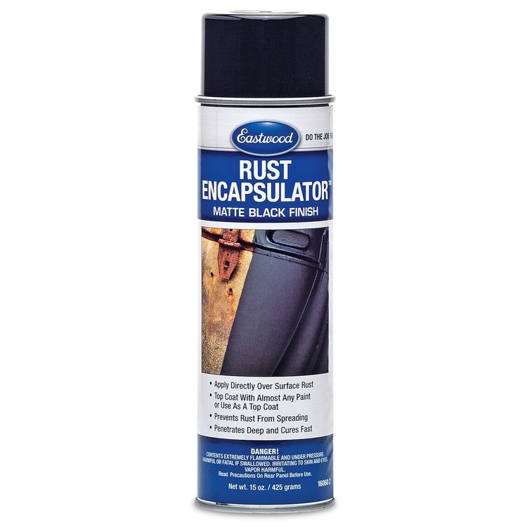16060Z Rust Encapsulator Black Aerosol, 15 oz.