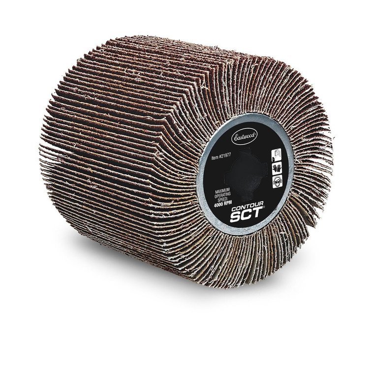 21977 Contour SCT Abrasive Flap Sanding Drum, 60-Grit