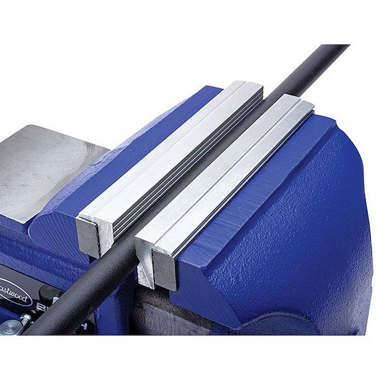 30648 6 in. Aluminum Bench Vise w/ Soft Jaws