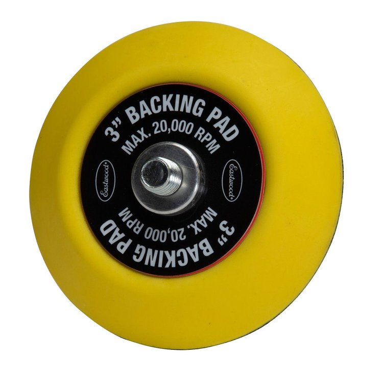 31667 3 in. Replacement Hook & Loop Backing Pad, 5/16 in.-24 Arbor