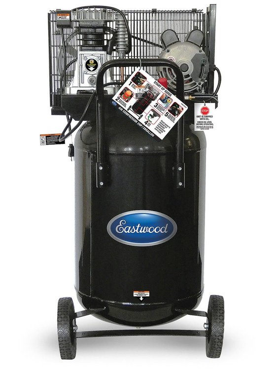 31915 Single-Stage Air Compressor, 29-Gallon