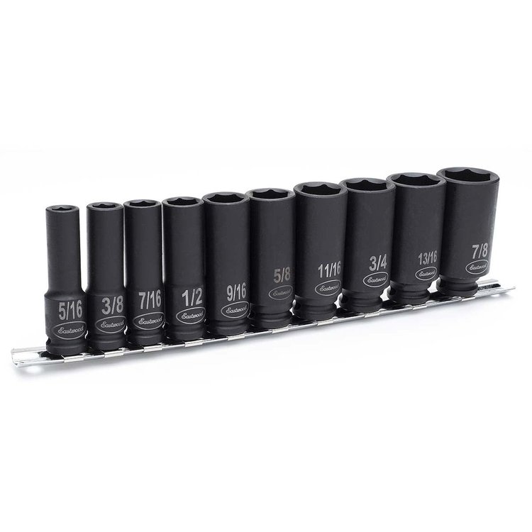 32088 SAE Deep Impact Socket Set, 3/8 in., Set of 10