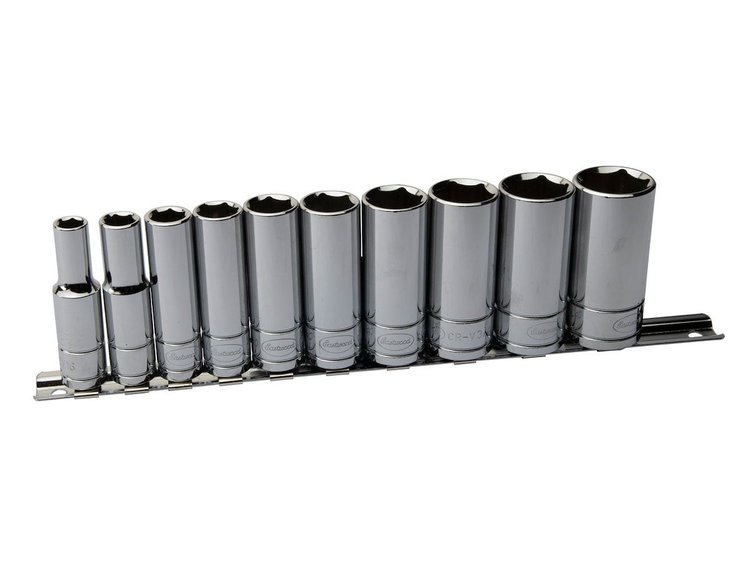 32175 SAE Deep Socket Set, 3/8 in. Drive, Set of 10