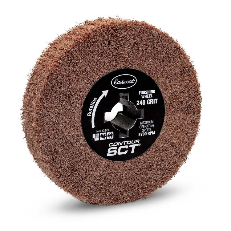 32493 Contour SCT Narrow Finishing Wheel, 240-Grit