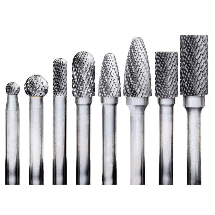 33116 Fairmount 8-Piece Carbide Burr Set